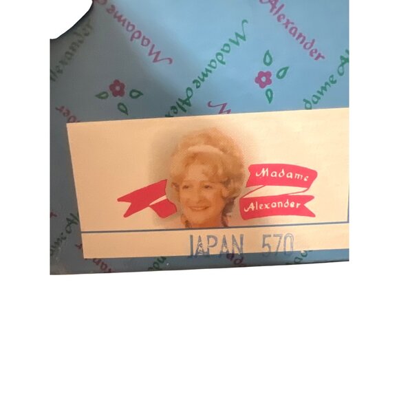 Vintage Madame Alexander Japan World Doll # 570 Original Box Estate 8" NEW - Picture 4 of 5